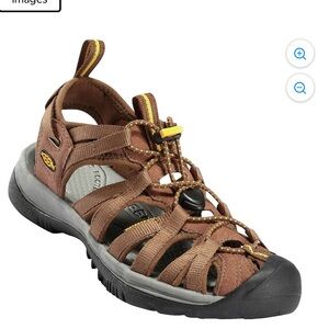 Keen Men’s Brown & Gray Outdoor Sandals – Quick-Lace Comfort & Adventure Ready